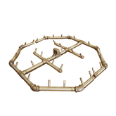 Octagonal Brass Burner - CFBO320